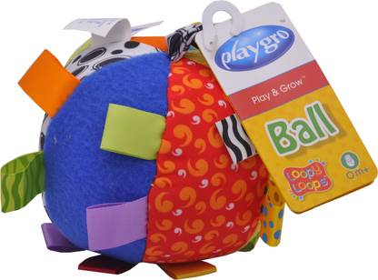 PLAYGRO MF Loopy Loop Chime Ball  - 4.3 inch