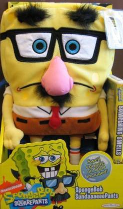 SpongeBob SquarePants Sundaaaeeepants Plush & Dvd Episode Something Smells (2009)