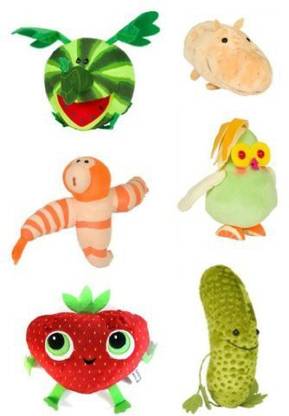 Kelly Toy Cloudy with a Chance of Meatballs 2 Six Pieces Plush Set  - 24 inch