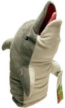 Factory Entertainment Archer Pam'S Dolphin Puppet Plush Finger Puppets