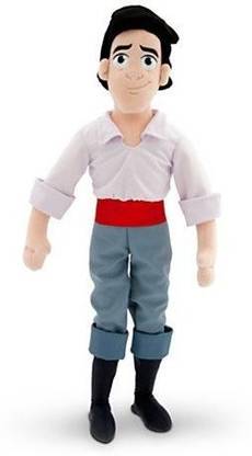 DISNEY Prince Eric Plush 21" Doll