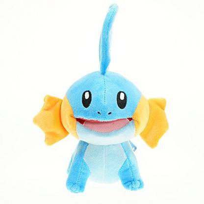 BabyBlue Shop 9.8" 1pcs/set Pokemon Mudkip Toys Dragon Figure Soft Stuffed Animal Plush Toy  - 15 inch