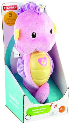 FISHER-PRICE Ocean Wonders Soothe And Glow Seahorse  - 26.7 inch