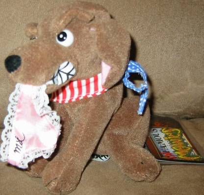 Meanies Infamous Meanie Beanies Buddy The Dog  - 13 inch