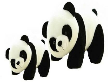 Arthr Cute Soft Toys Panda Mom & Kid  - 30 cm