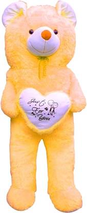 Toys Gallery 5 Feet Brown Teddy Bear Jumbo Sized (Color may vary)  - 152 cm
