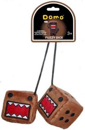 DOMO Kun Fuzzy Dice Plush