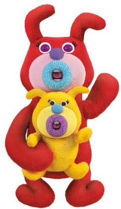 FISHER-PRICE Mattel The Singamajigs Duets Red With Puppy