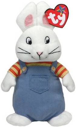 TY Beanie Babies Max Bunny Plush, Medium  - 25 inch