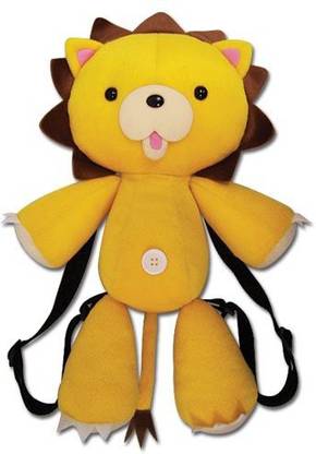 Bleach Kon Plush Backpack School Bag