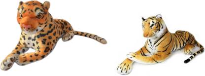 MGPLifestyle Combo of Tiger & Leopard Soft Toy (32cm)  - 9 cm