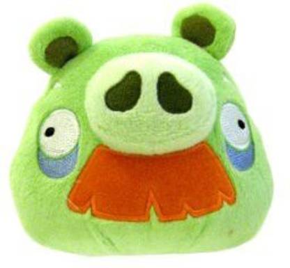 Commonwealth Toys Grandpa Pig with Moustache: Angry Bird ~8" Plush w/ Sound Series  - 25 inch