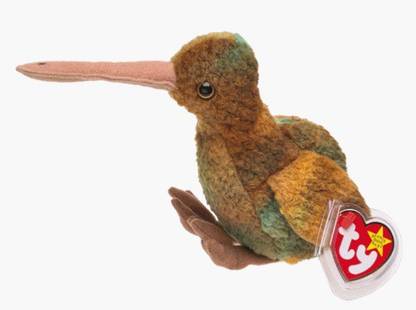 TY Beanie Babies Beak The Kiwi Bird  - 47 inch