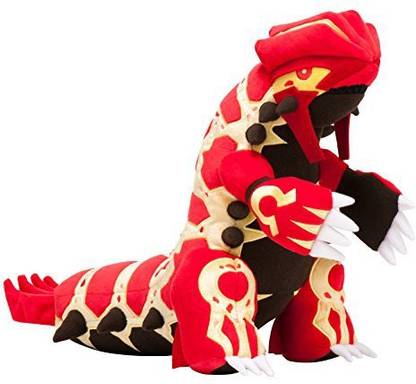 POKEMON Center Plush Doll Primal Groudon