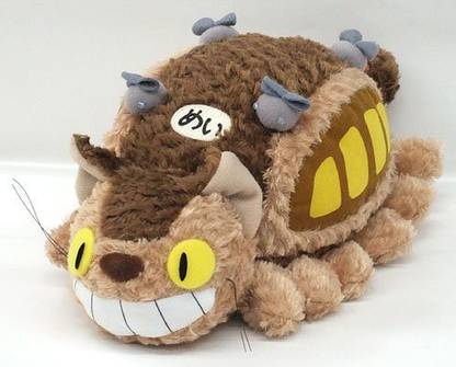 Sun Arrow Studio Ghibli My Neighbor Totoro 104" Fluffy Cat Bus Plush  - 9.1 inch