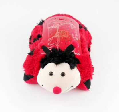 Ideal Home Dream Lites Pillow Pets - Ms Lady Bug  - 12.5 Inch
