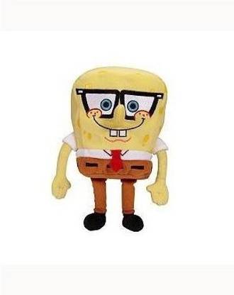 SpongeBob SquarePants Sponge Bob Small Plush Glasses  - 13 inch