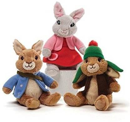 NICKELODEON S Benjamin Bunny Peter Rabbit And Lily Bobtail Beanbag  - 45 cm