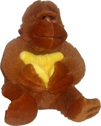Monopoly Gorilla with Banana Bunch  - 15.7 inch