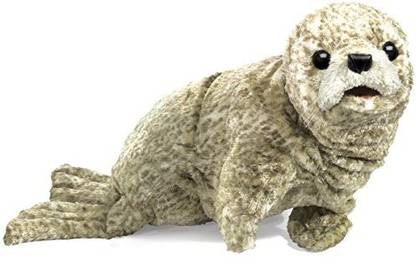 Folkmanis Harbor Seal Hand Puppet  - 5 inch