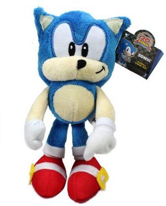 Jazwares Sonic 20Th Anniversary 7 Inch Mini Plush Sonic Classic  - 9 inch