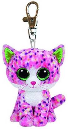 TY Beanie Boos Sophie The Pink Cat Clip 3" Keychain