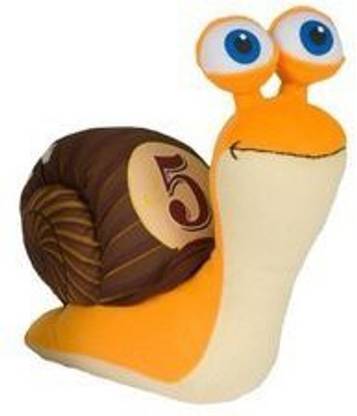 DreamWorks Turbo Racing Team The Movie Der Brown Shell Plush 6'' Tall