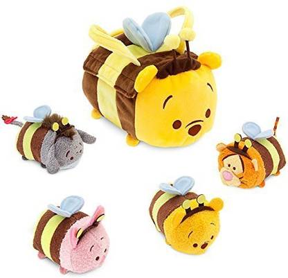DISNEY Winnie the Pooh Winnie the Pooh ''Tsum Tsum'' Plush Set 8 & 3 3/4 Plush  - 24 inch