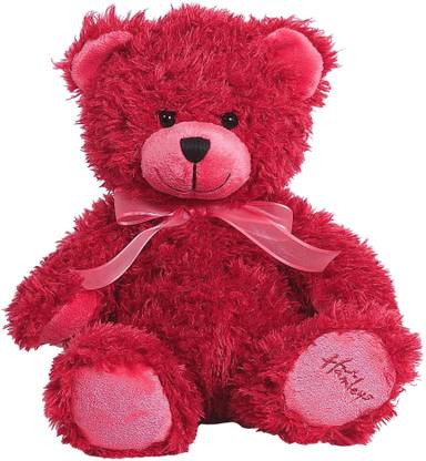Hamleys Raspberry Teddy Bear  - 9.8 inch