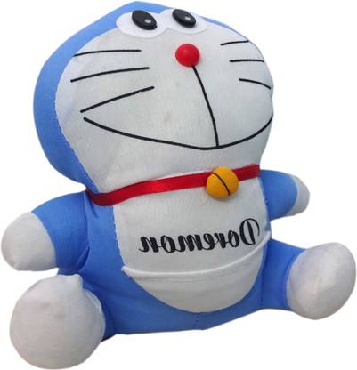 SRK Groups Blue and White Doraemon Soft Toy  - 20 cm