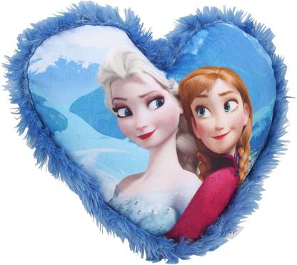 DISNEY Frozen Heart Plush Cushion  - 33 cm