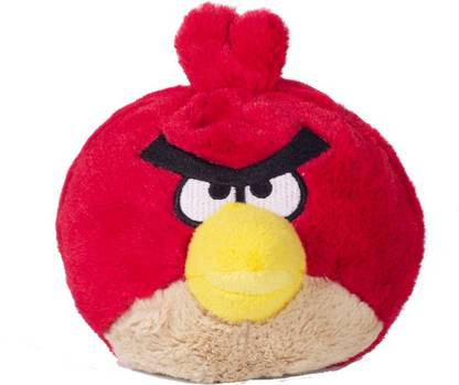 Angry Birds Plush Red 5"  - 11 cm