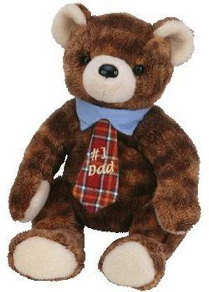 TY Beanie Babies Pappa 2004 Bear 1 Dad Retired