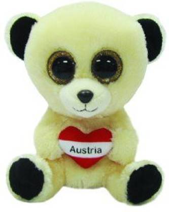 TY Beanie Boos Austria The Bear (Regular Size 6 Inch)