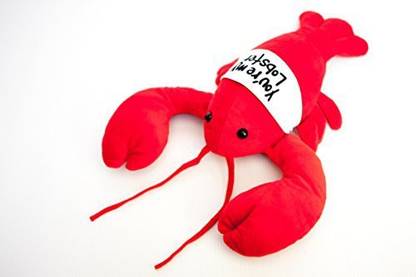 Cool TV Props "You'Re My Lobster" Plush Inspired The Friends Tv Show (17")  - 11 inch