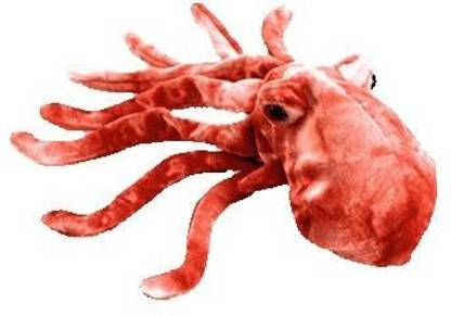 TY Beanie Babies Wiggly The Squid  - 16 inch
