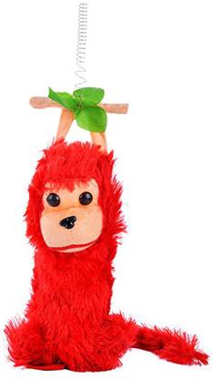 Feathers Spring Monkey01  - 20 cm