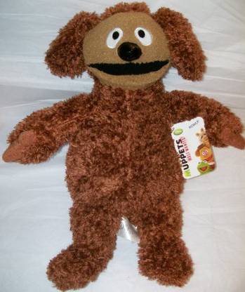 DISNEY Muppets Most Wanted " Rowlf " Dog Plush 16" School Bag