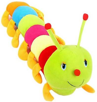 Turban Toys Cute Colorful Caterpillar Soft Toy  - 22 inch