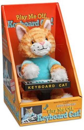 ThinkGeek Keyboard Cat Animatronic Plush