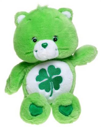 CARE BEARS Care Bear Plush 13 Good Luck Bear
