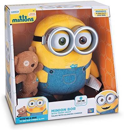 Despicable Me Minions Bob With Teddy Bear