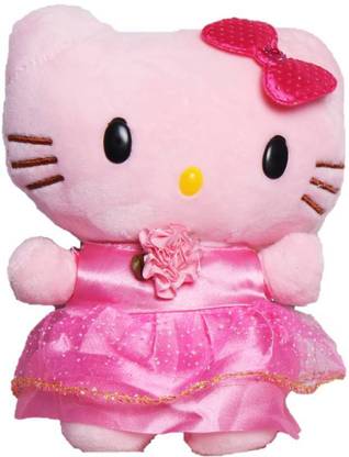 toyjoy Hello Kitty 18cm pink soft stuffed plush toy  - 18 cm