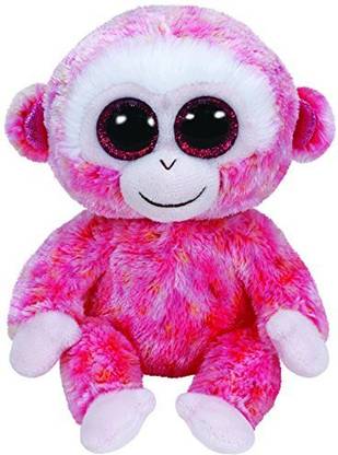 TY Beanie Babies Ru The Red Monkey Plush