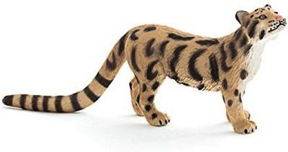 Mojo Fun - Wildlife Mojo Fun 387172 Clouded Leopard Realistic Wild Cat Replica