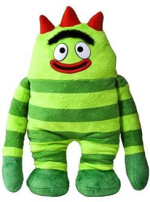 Yo Gabba Gabba Brobee Plush Backpack School Bag