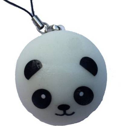 Kawaii Panda Bear Bun Squishy Cellphone Charm  - 30 cm