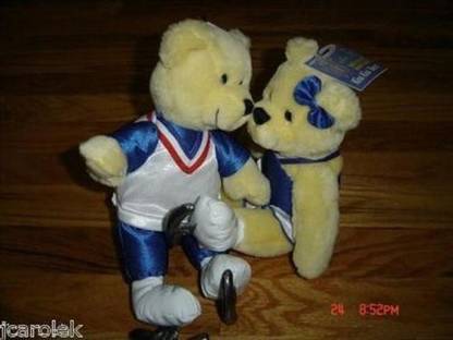 2002 Olympic Winter Games Pr2452 Hallmark Kiss Kiss Bears 2002 Salt Lake Olympic