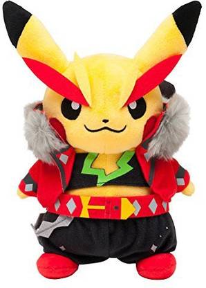 PoKeMoN Cosplay Pikachu Rock Star Omega Ru & Alpha Sapphire Plush School Bag