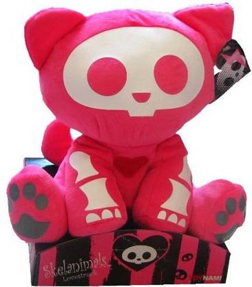 Toynami Skelanimals Love Struck Kit The Cat Valentine Plush